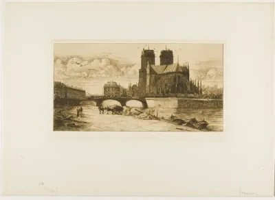 The Apse of Notre-Dame, Paris