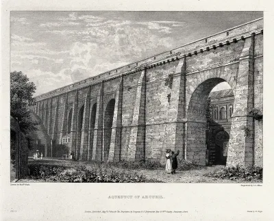 The aqueduct at Arcueil