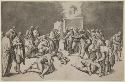 The Ark of the Lord in the Temple of Dagon