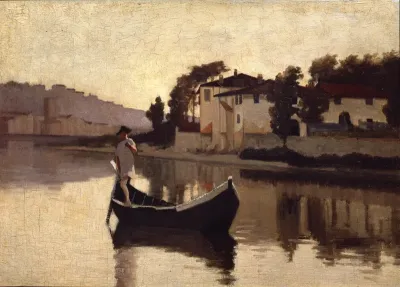 The Arno river near Casaccia