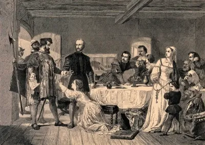 The arrest of John Brown of Ashford, a Lollard, in 1517