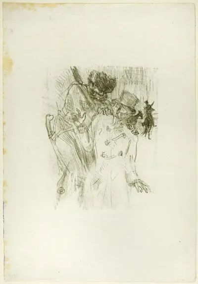 The Arrest of Schlomé Fuss, from Au Pied du Sinaï