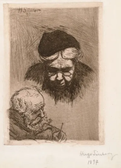 The Artist's Aunt and Father