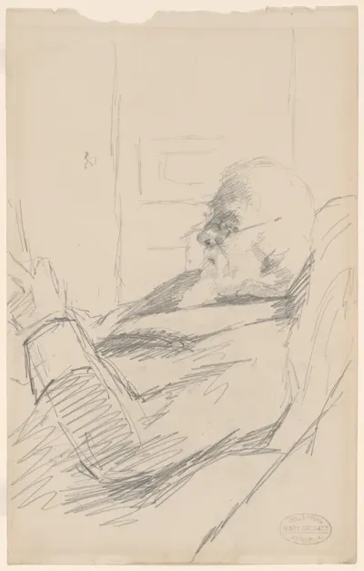 The Artist's Father Reading
