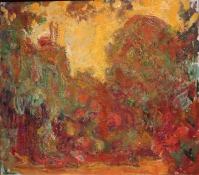 The Artist's House from the Rose Garden