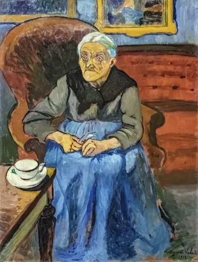 The artist's mother