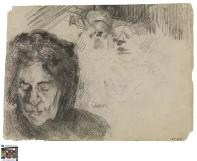 The artist's mother