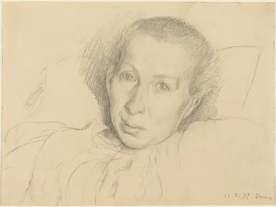 The Artist's Sister, Marie von Kalckreuth