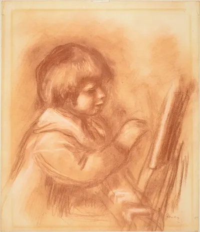 The Artist's Son Claude or "Coco"