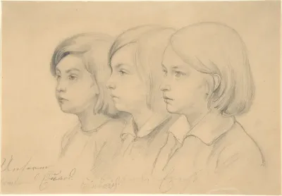 The Artist's Children: Friedrich, Emil, and Ernst