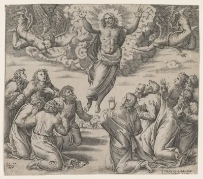 The Ascension of Christ, after Raphael