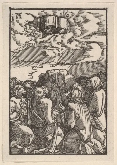 The Ascension of Christ, from "The Fall and Salvation of Mankind Through the Life and Passion of Christ"