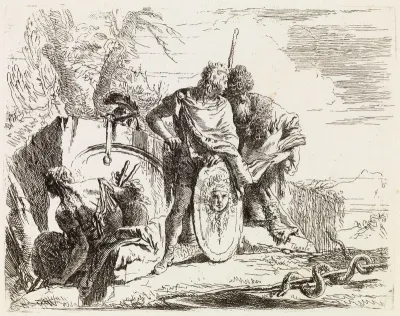 The Astrologer and the Young Soldier, from Vari Capricci