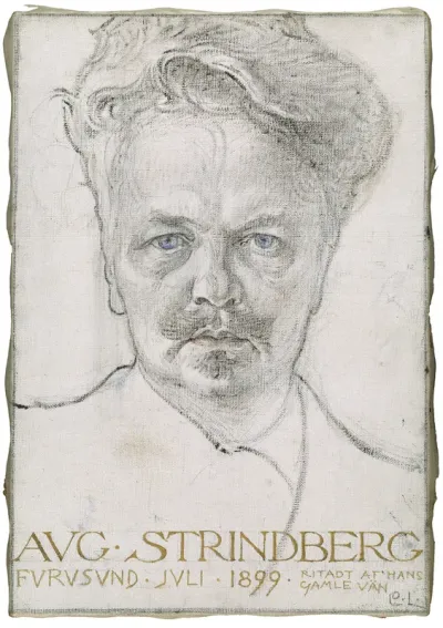 The Author August Strindberg