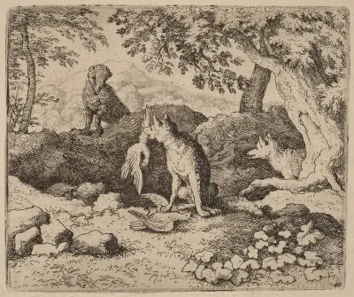 The Badger Goes to Warn Reynard