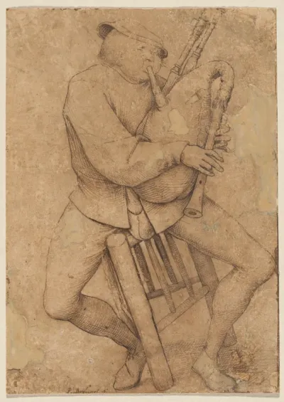 The Bagpipe Player