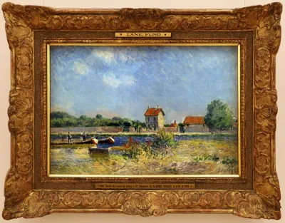 The Banks of the Canal du Loing at Saint-Mammès