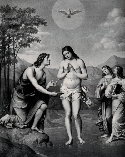 The baptism of Christ