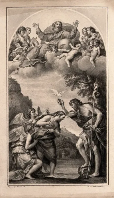 The baptism of Christ