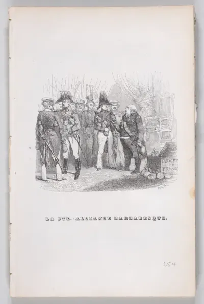 The Barbaric Holy Alliance, from "The Complete Works of Béranger"