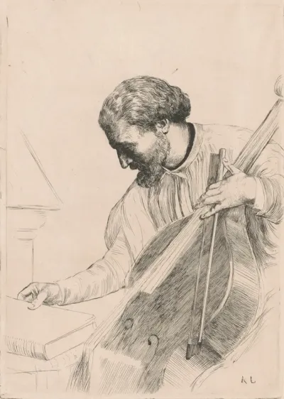 The Bass Player (Le Jouer de Contre-Basse)