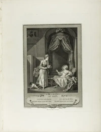 The Bath, from Monument du Costume Physique et Moral de la fin du Dix-huitième siècle