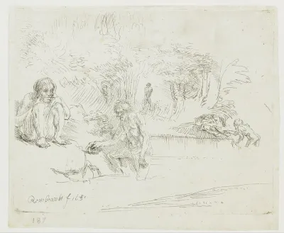 The bathers