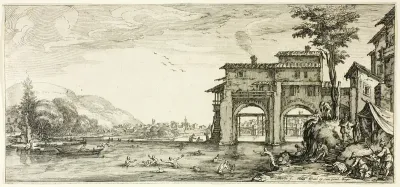 The Bathers, from Various Scenes Designed in Florence
