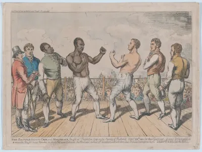 The Battle Between Cribb and Molineaux, September 28, 1811