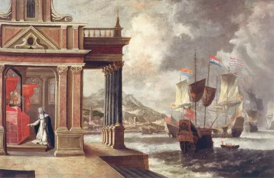The Battle of Lepanto in