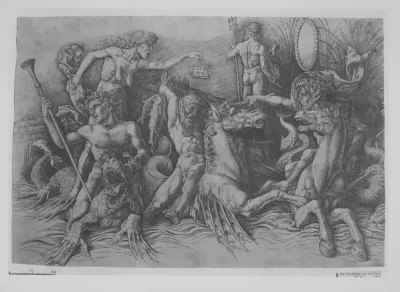 The Battle of the Sea Gods, Left Portion of a Frieze