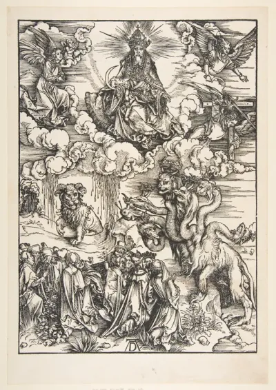 The Beast with Two Horns Like a Lamb, from "The Apocalypse"