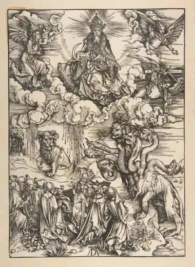 The Beast with Two Horns Like a Lamb, from "The Apocalypse", Latin Edition