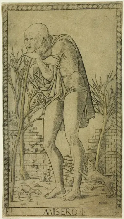 The Beggar, plate one from The Ranks and Conditions of Men