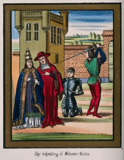 The beheading of Silvestre Budes