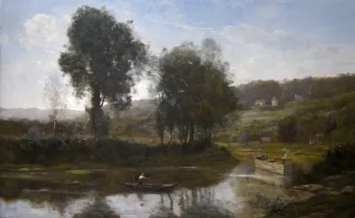 The Bend in the Seine at Port-Marly