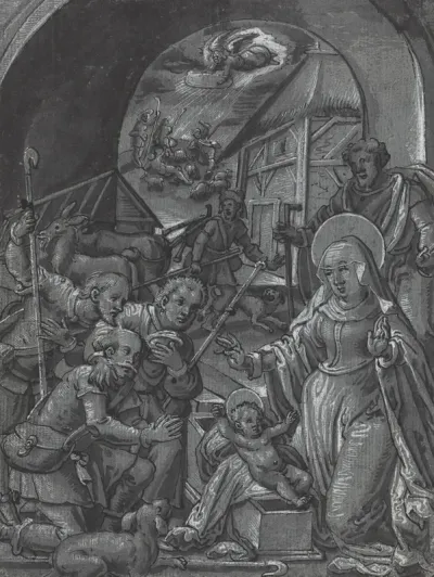 The Birth of Christ [verso]