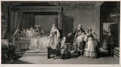 The birth of Henri of Navarre (Henry IV King of France)