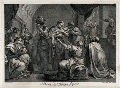 The birth of John the Baptist