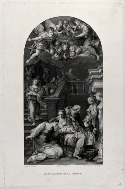 The birth of the Virgin