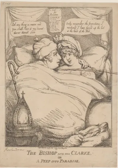 The Bishop and His Clarke, or, A Peep into Paradise
