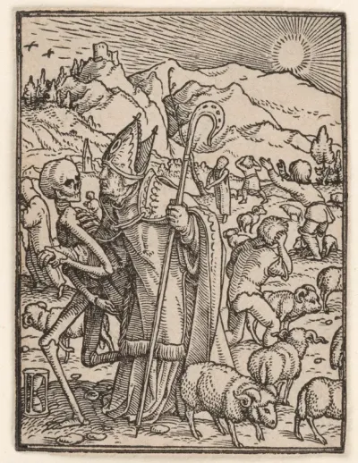The Bishop, from "The Dance of Death"
