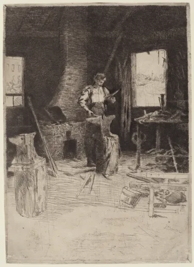 The Blacksmith's Shop