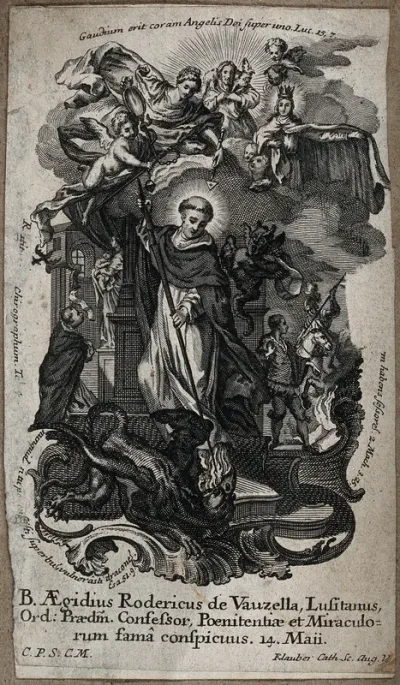The Blessed Aegidius Rodericus de Vauzella