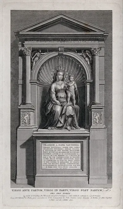 The Blessed Virgin Mary of Birth in Santo Agostino in Rome