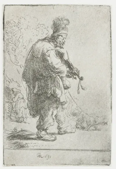 The blind fiddler