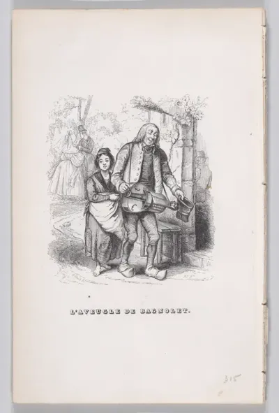 The Blind Man of Bagnolet, from "The Complete Works of Béranger"