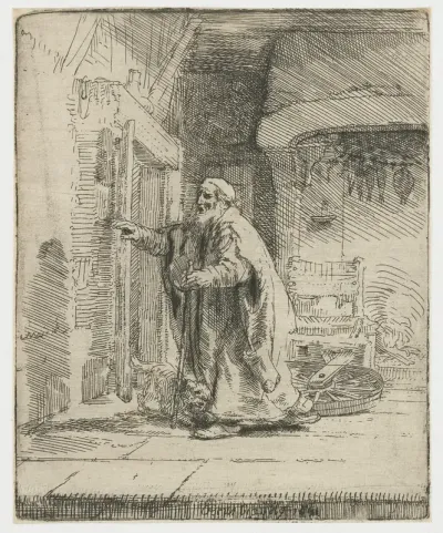 The blindness of Tobit: the larger plate