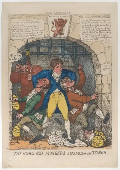 The Borough Mongers Strangled in the Tower