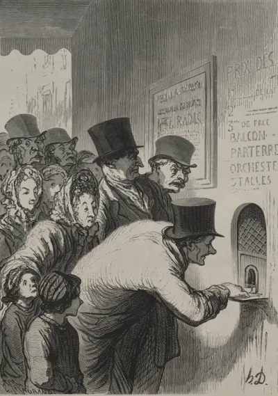 The Box Office at the Theater